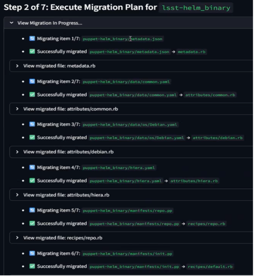 A UI featuring white and green text titled Step 2 of 7