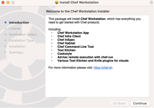 Install Chef Workstation 