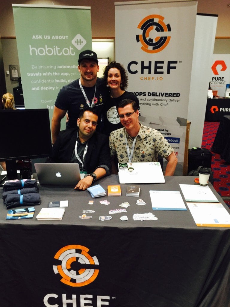 DevOpsDays Portland Chef Booth