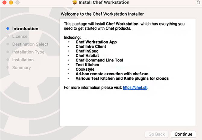 Install Chef Workstation Install Chef Workstation