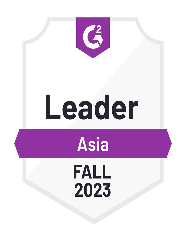 leader asia leader 2023 g2 badge