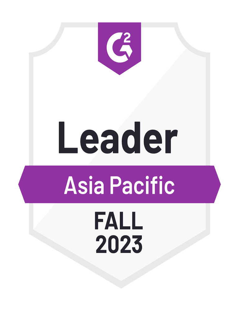 leader asiapacific leader 2023 g2 badge