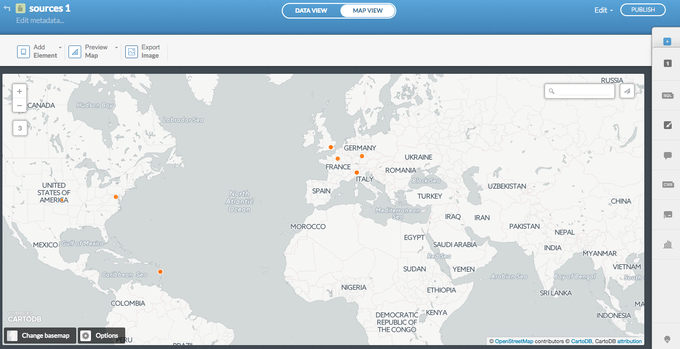 CartoDB - Map