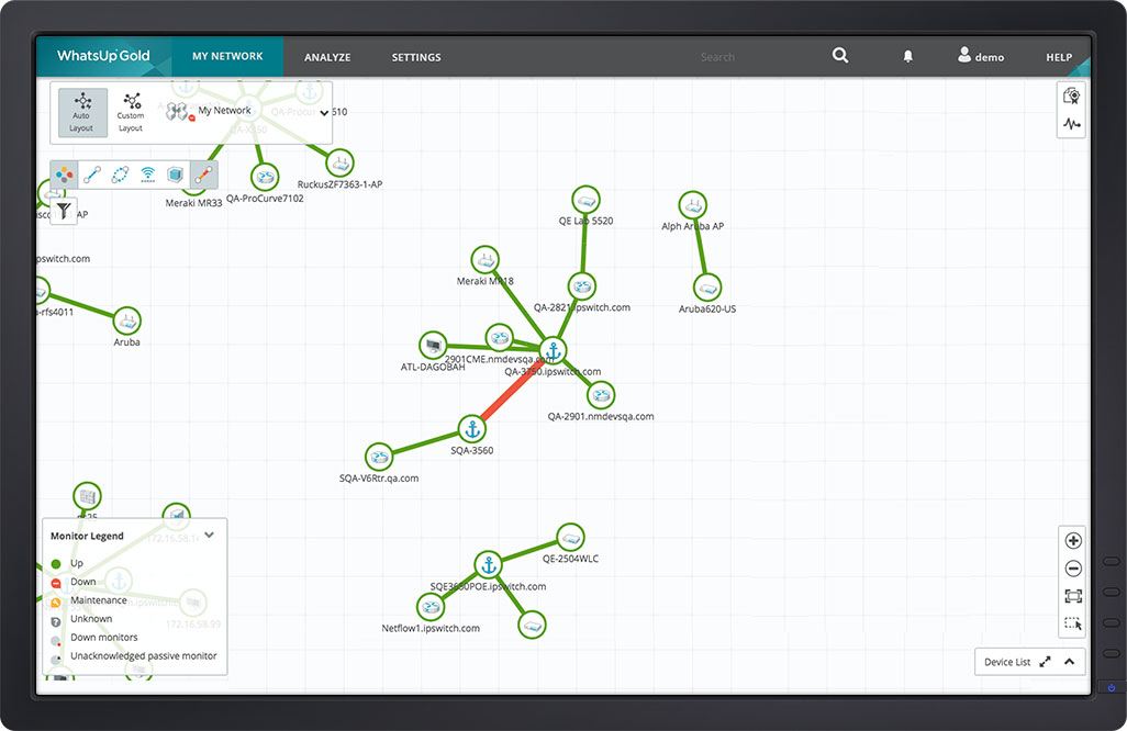Map Your Network With Network Mapping - Interface Utilization