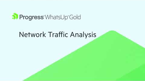 Analyse du trafic réseau by Progress WhatsUp Gold