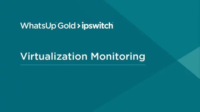 Virtualization Monitoring Monitor Vmware And Hyper V Environments 4855